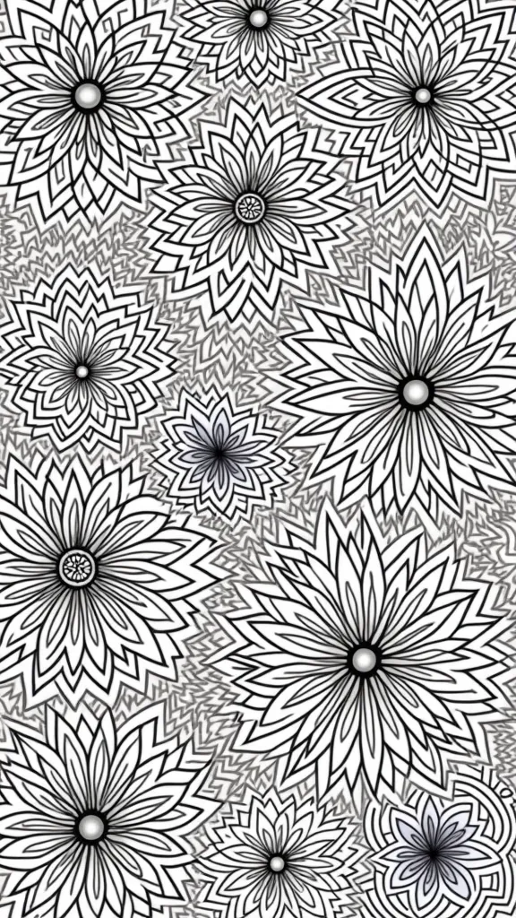 star coloring pages for adults